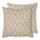 Coj&iacute;n Berber Niki Jones Ecru/Natural Linen NJ-A-BER-295
