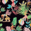 Papel pintado Calypso Dancers Coordonn&eacute; Negro 5900074
