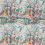 Tela Japanese Garden Osborne and Little Teal/Fuchsia F7015-02