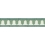 Frise zellige Cole and Son Olive 113/12037