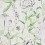 Papel pintado Emilie Designers Guild Emerald PDG1050/01