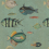 Papeles pintados panor&aacute;mico Poissons Mindthegap Green/Blue/Red WP20181
