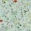 Papeles pintados panor&aacute;mico Aquafleur Mindthegap Green/Red/Blue WP20174