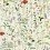 Papeles pintados panor&aacute;mico Aquafleur Mindthegap Green/Red/Taupe WP20175