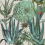 Papeles pintados panor&aacute;mico Succulentus Mindthegap Green/Taupe WP20168