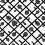 Papel pintado Spalje Marimekko Noir/blanc 23345