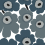 Papel pintado Unikko Marimekko Étain 23353