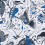 Tela Audubon Emma J. Shipley by Clarke and Clarke Blue F1108/01