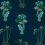 Tela Jungle Palms Emma J. Shipley by Clarke and Clarke Navy F1110/03