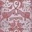 Papel pintado Extinct Emma J. Shipley by Clarke and Clarke Magenta W0100/03