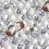 Papel pintado Coquillages & Crustac&eacute;s Edmond Petit Blanc RM116-01