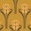Papel pintado Tulipes Isidore Leroy Jaune 6240402