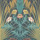 Papel pintado Bluebell Cole and Son Bleu/Doré 115/3010