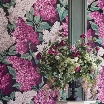 Papeles pintados panorámico Lilac Grandiflora