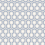 Papel pintado Hicks' Hexagon Cole and Son Bleu 66/8054