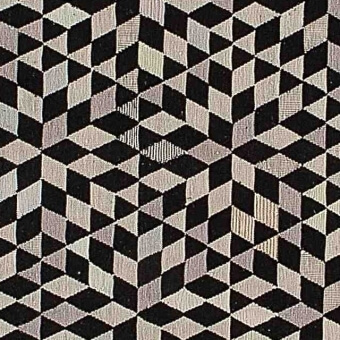 Alfombras Diamond Black Cream