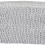 Frange torse Oc&eacute;anie 21 cm Houl&egrave;s Gris Perle 33169-9010