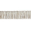 Frange mousse Oc&eacute;anie 30 mm Houl&egrave;s Gris Perle 33141-9010