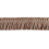 Frange mousse Oc&eacute;anie 30 mm Houl&egrave;s Cannelle 33141-9800