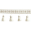 Frange meches Oc&eacute;anie 60 mm Houl&egrave;s Beige 33140-9000