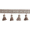 Frange meches Oc&eacute;anie 60 mm Houl&egrave;s Cannelle 33140-9800