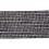 Ribetes raffia Gallery 75 mm Houl&egrave;s Anthracite 32168-9900
