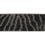 Ribetes epingl&eacute; zebre Gallery 60 mm Houl&egrave;s Anthracite 32160-9900