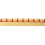 Cordoncillo cuero sint&eacute;tico surpiqu&eacute; sellier Matte  ou semi-Matte  5 mm Houl&egrave;s Mimosa 31106-9200