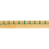 Cordoncillo cuero sint&eacute;tico surpiqu&eacute; sellier Matte  ou semi-Matte  5 mm Houl&egrave;s Moutarde 31106-9210