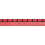 Cordoncillo cuero sint&eacute;tico surpiqu&eacute; sellier Matte  ou semi-Matte  5 mm Houl&egrave;s Kumquat 31106-9500