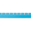 Cordoncillo cuero sint&eacute;tico surpiqu&eacute; sellier Matte  ou semi-Matte  5 mm Houl&egrave;s Bleu Ciel 31106-9610