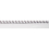 Cordoncillo cuero sint&eacute;tico surpiqu&eacute; torsades laqu&eacute; 4 mm Houl&egrave;s Anthracite 31109-9009