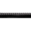 Cordoncillo cuero sint&eacute;tico surpiqu&eacute; torsades laqu&eacute; 4 mm Houl&egrave;s Réglisse 31109-9999