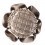 8 Miroirs Scarlett Houl&egrave;s Taupe 36322-9800