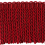 Frange torse Scarlett 12 cm Houl&egrave;s Rouge 36021-9500
