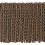 Frange torse Scarlett 12 cm Houl&egrave;s Taupe 36021-9800