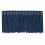 Frange moulino&eacute;e Scarlett 70 mm Houl&egrave;s Bleu 33167-9600