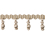 Frange perles Scarlett 56 mm Houl&egrave;s Beige 33091-9020