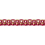 Fest&oacute;n Scarlett 14 mm Houl&egrave;s Framboise 31314-9400