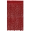 Frange torse Palladio 21 cm Houl&egrave;s Rouge 33139-9500