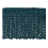 Frange torse Palladio 12 cm Houl&egrave;s Turquoise 33138-9660