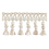 Frange meches Palladio 75 mm Houl&egrave;s Beige 33137-9010