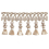 Frange meches Palladio 75 mm Houl&egrave;s Perle 33137-9020