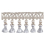 Frange meches Palladio 75 mm Houl&egrave;s Gris 33137-9920