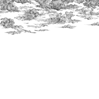 Papeles pintados panorámico Cotton Skies