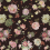Papeles pintados Vintage Flowers Large Eijffinger Black 383612
