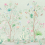Papeles pintados panor&aacute;mico Peonies Coordonn&eacute; Aloe 7900012