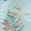 Papel pintado Feuille d'Or Osborne and Little Aqua W7331-02