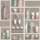 Papel pintado Cocktails Fornasetti Cole and Son Pastel 114/23044