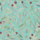 Papel pintado Leaf Craze Coordonn&eacute; Lagoon 8000009